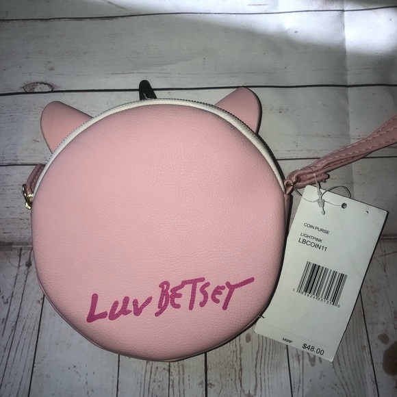 Luv Betsey wristle coin purse unicorn pink - Picture 2 of 3